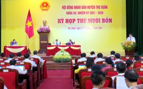 NGÀY LÀM VIỆC THỨ 2, KỲ HỌP THỨ 14, HĐND HUYỆN THỌ XUÂN KHÓA XX, NHIỆM KỲ 2021 - 2026