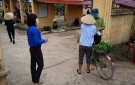 CÔNG TÁC PHÒNG CHỐNG DỊCH COVID-19 XÃ XUÂN PHONG TẠI CHỢ DỪA