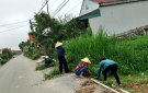 XUÂN PHONG: RA QUÂN TỔNG DỌN VỆ SINH MÔI TRƯỜNG   